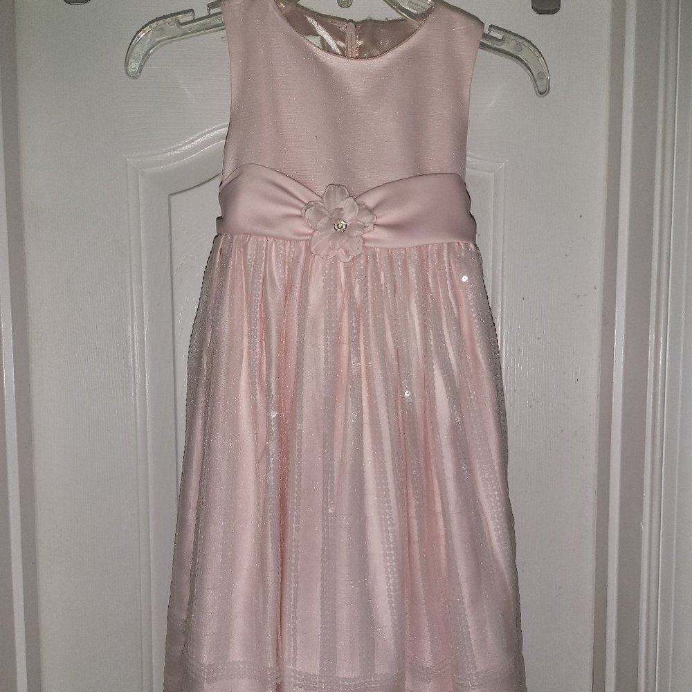 Cinderella Couture Girls Sequined Dress Size 4